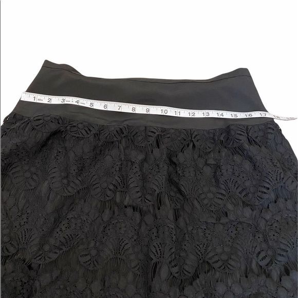 Joe Fresh Black Lace Mini Skirt - Picture 8 of 8